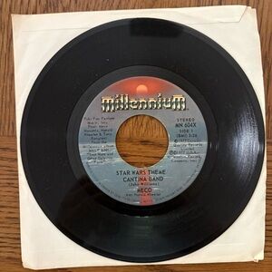Millenium Vinyl Record Star Wars Theme Cantina Band